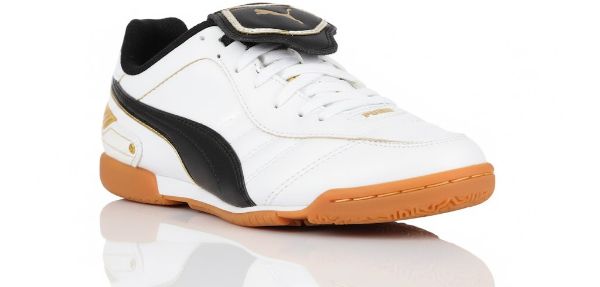 صورة حذاء  أطفال ابيض *اسود * ذهبي (Puma)