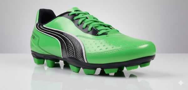 صورة شوز  رجالي اخضر في اسود (Puma)