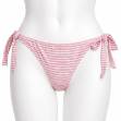 Picture of Pink Striped Side-Tie Bikini
