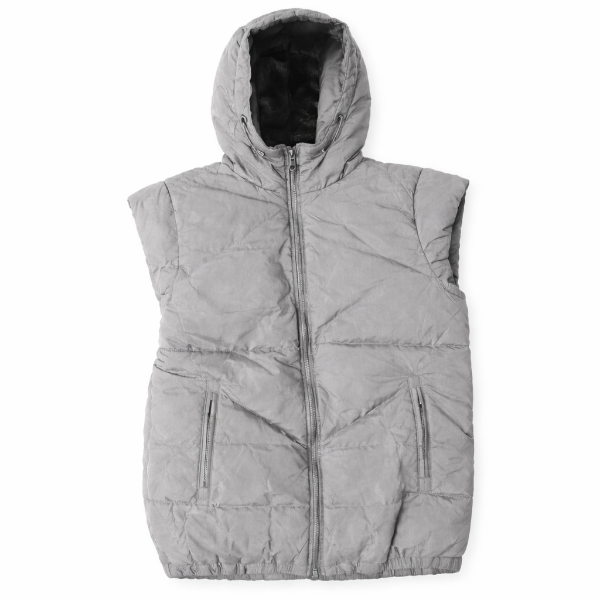 صورة جاكت رجالي كوتون رصاصي