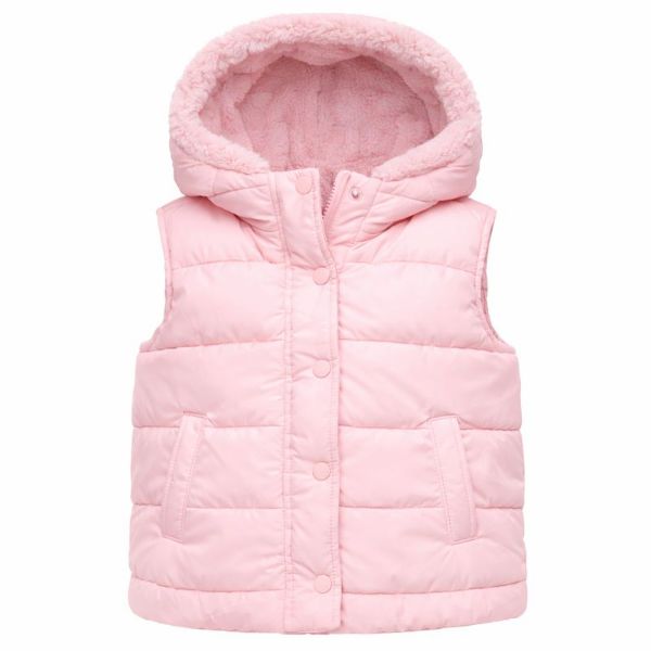 صورة جاكت  بناتي كاجوال كوتون وردي فاتح