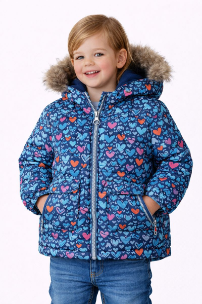 صورة جاكت بناتي كاجوال كحلي (Koton)