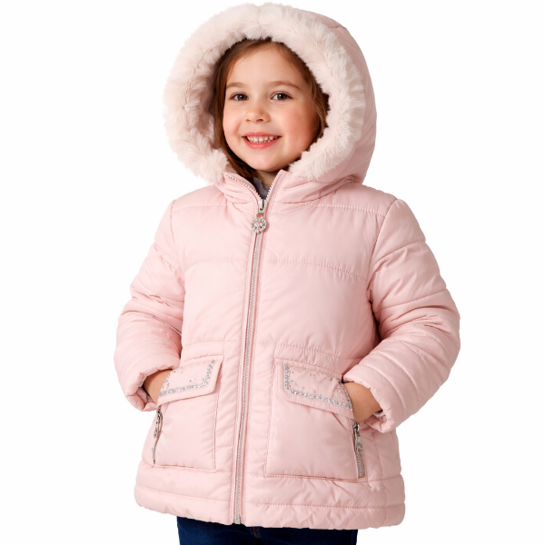 صورة جاكت اطفالي كاجوال موف فاتح ناعم