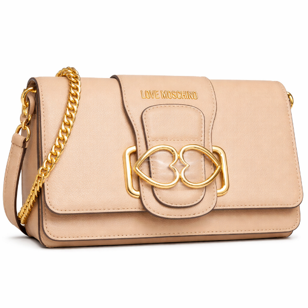 صورة حقيبة إيطالية بيج للنساء (LOVE MOSCHINO)