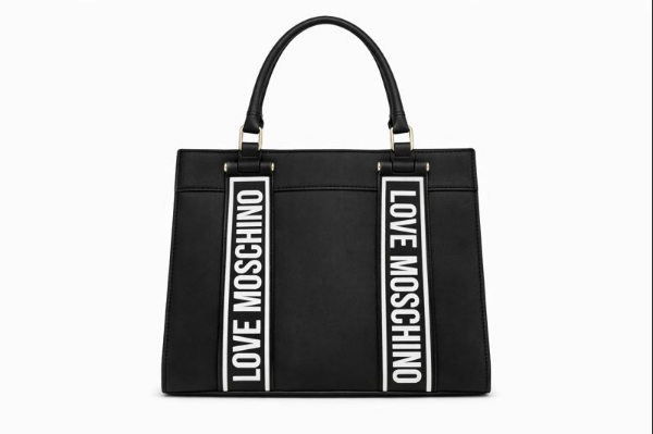 صورة شنطة يد سوداء لاف موسكينو