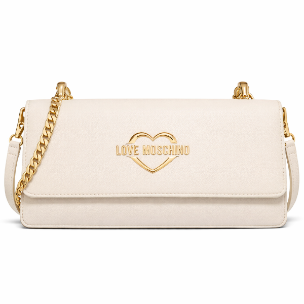 صورة حقيبة إيطالية بيضاء للنساء (LOVE MOSCHINO)