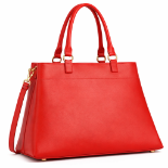 صورة حقيبة إيطالية حمراء للنساء (LOVE MOSCHINO)