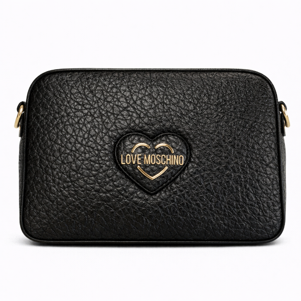 صورة شنطة يد سوداء لاف موسكينو