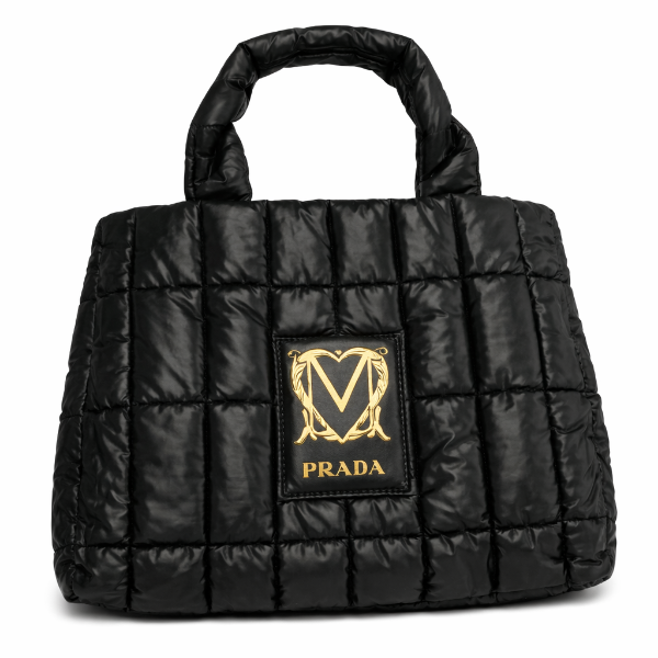 صورة حقيبة إيطالية سوداء للنساء (LOVE MOSCHINO)