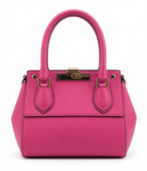 صورة شنطه يد نسائي ALEX MAX لون وردي