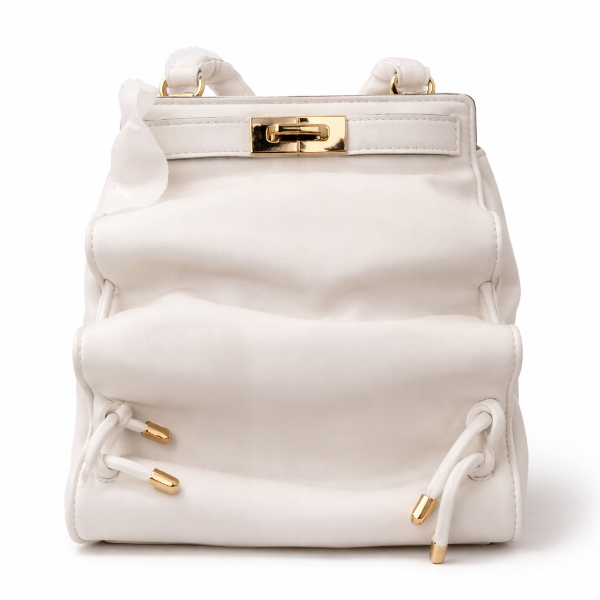 صورة حقيبة ايطالية بيضاء نسائي (ALEX MAX)