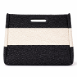 Picture of Woman's White & Black Italian Handbag (ALEX MAX)