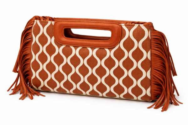 صورة حقيبة ايطالية برتقالي للنساء (ALEX MAX)