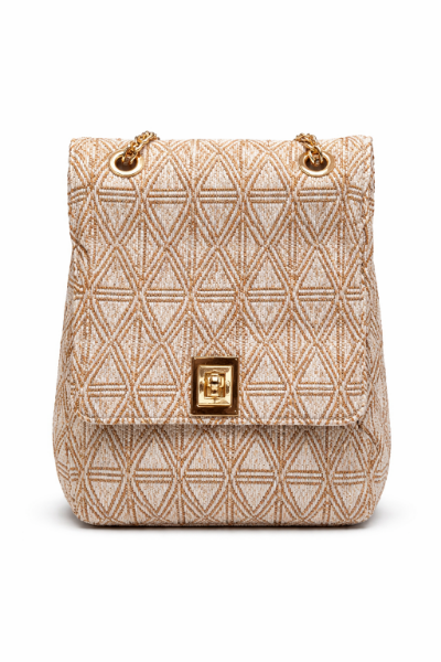 صورة حقيبة ايطاليا بيج و ذهبي للنساء (ALEX MAX)