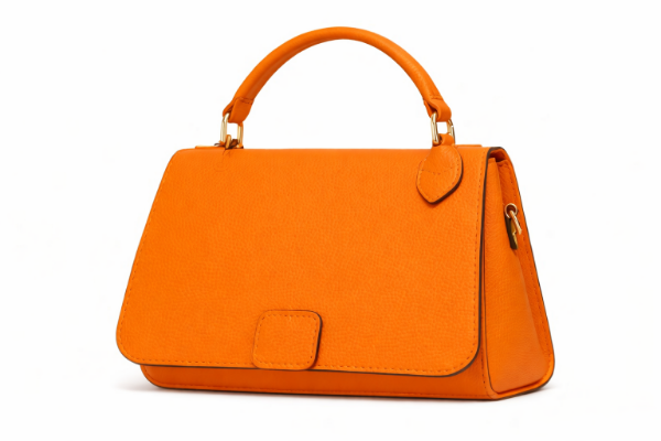 صورة حقيبة إيطالية برتقالية للنساء (LOVE MOSCHINO)