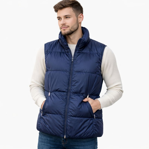 Picture of Men’s Navy Blue Padded Vest (Koton)