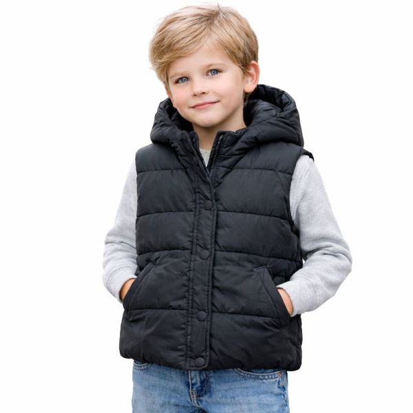 صورة جاكت  ولادي كاجوال  زيتي  كوتون