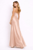 صورة فستان  وردي ساتان أنيق طويل ناعم (Guess)