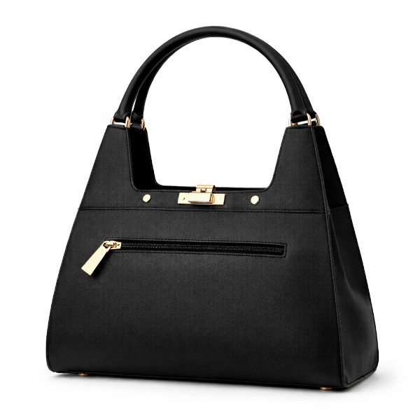 صورة حقيبة ايطاليه  سوداء نسائي (ALEX MAX)