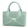 صورة حقيبة نسائية إيطالية لون أخضر   (ALEX MAX)