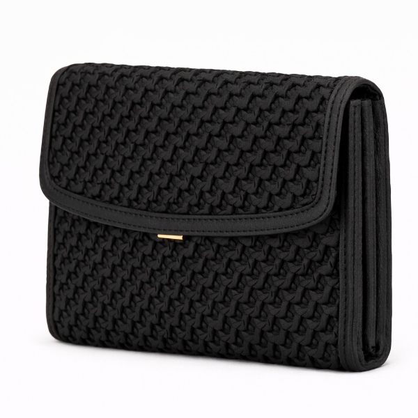 صورة حقيبة ايطاليه سوداء نسائي (ALEX MAX)