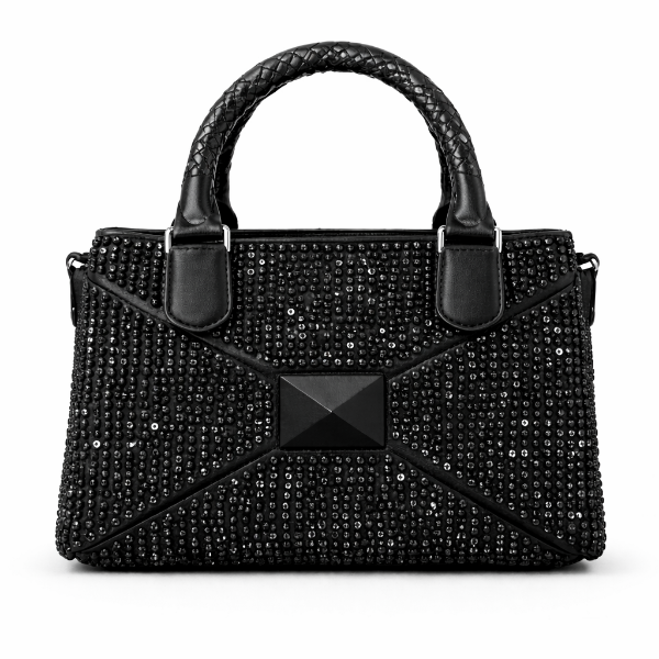 صورة حقيبة ايطاليه سوداء نسائي (ALEX MAX)