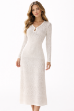 Picture of Dreses Long white open-knit dress (Guess)