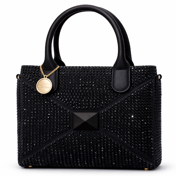 صورة حقيبة ايطالية سوداء نسائي (ALEX MAX)