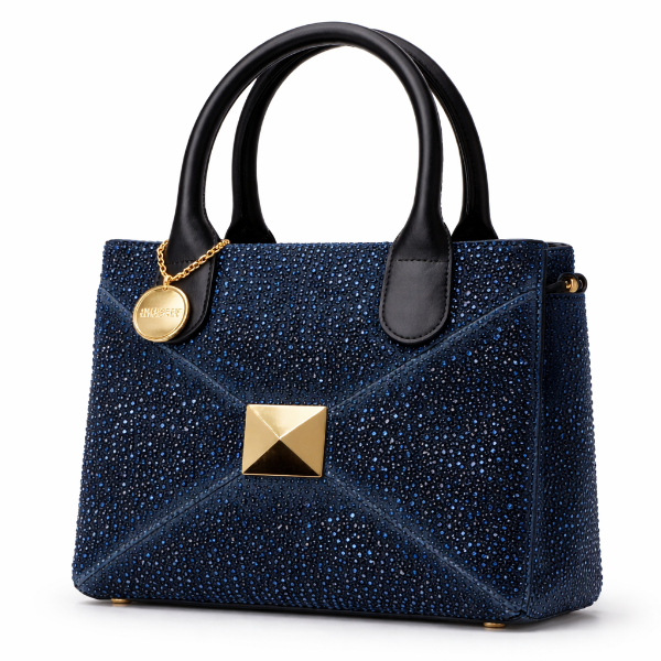 صورة حقيبة ايطالية ازرق داكن نسائي (ALEX MAX)