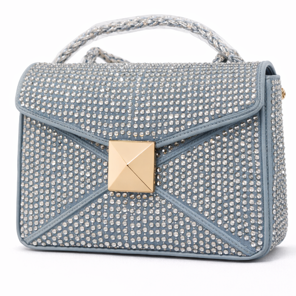 صورة حقيبة ايطالية زرقاء للنساء (ALEX MAX)