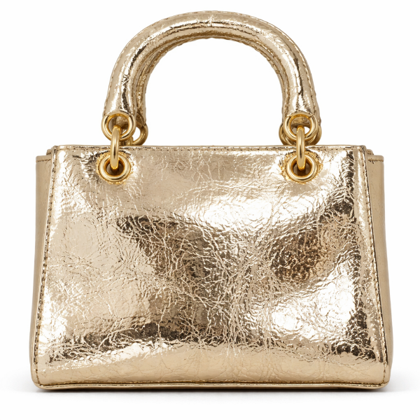 صورة حقيبة ايطالية ذهبي للنساء (ALEX MAX)