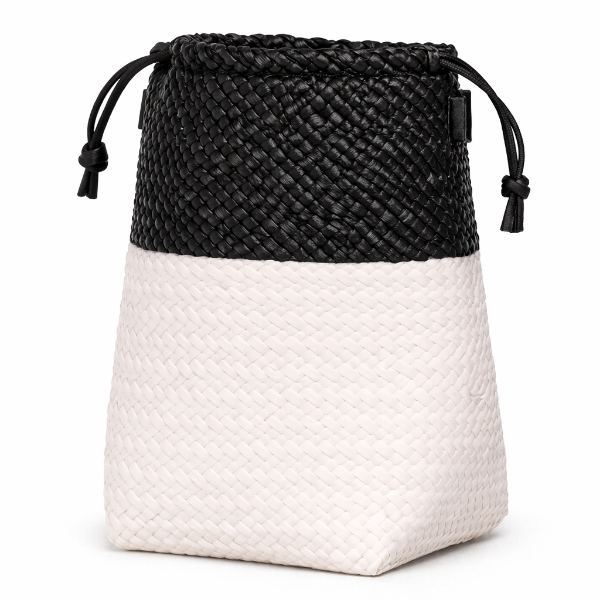 صورة حقيبة ايطالية بيضاء في سوداء للنساء (ALEX MAX)