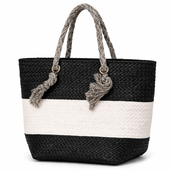 صورة حقيبة ايطالية بيضاء في سوداء للنساء (ALEX MAX)