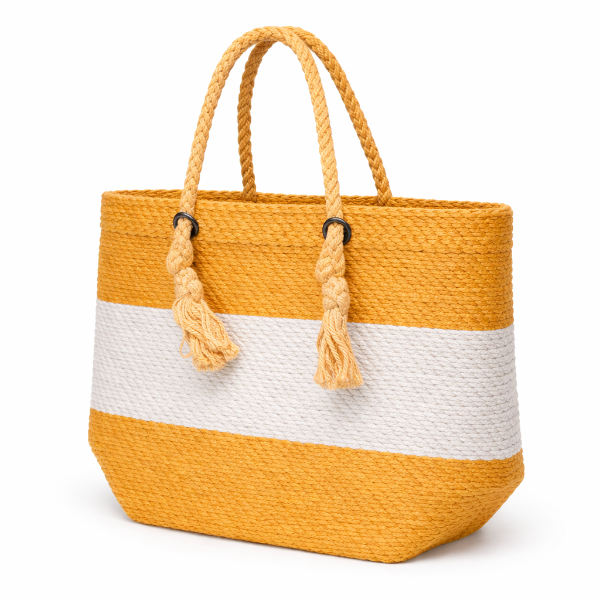 صورة حقيبة ايطالية بيضاء في صفراء نسائي (ALEX MAX)