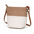 Picture of Woman's White&Brown Italian Handbag (ALEX MAX)