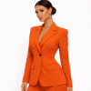 صورة جاكت نسائى برتقالي (Hanita)