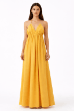 Picture of Dreses Mustard yellow elegant soft chiffon(GUESS)