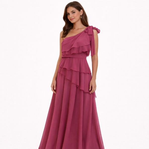 صورة فستان حريمي بنفسجي  (Hanita)