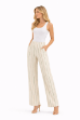 Picture of (Hanita) Vibrant colorful striped casual trousers