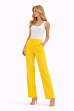 Picture of Vibrant yellow classic tailored trousers (Hanita)