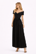 Picture of Sophisticated black pleated midi dress (Guess)