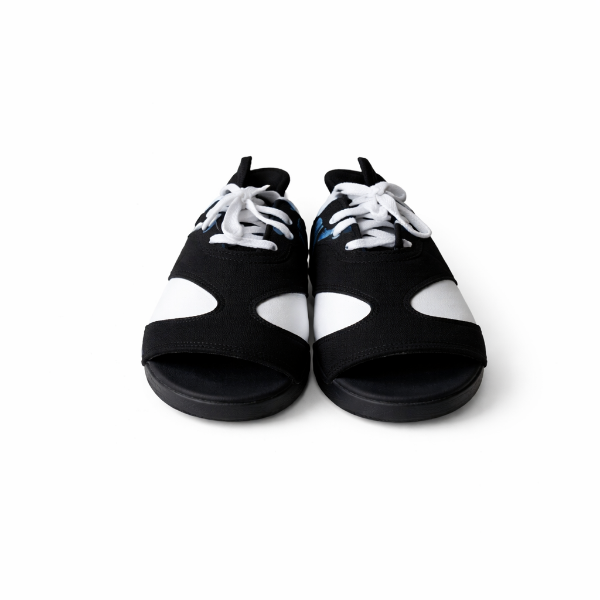 صورة صندل أسود مريح بنعل سميك (MGTN)