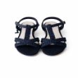 Picture of Elegant girls' sandals with handcrafted crochet details (Mgtn)