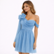 Picture of Women's Dress Sky Blue brand(HANITA)