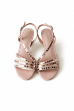 Picture of Nude studded shiny evening sandal (MGTN)