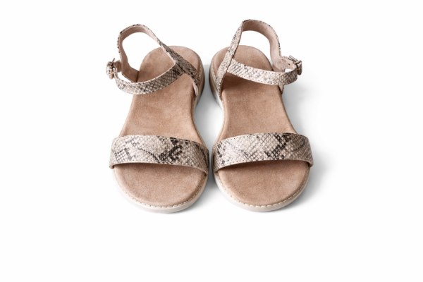 صورة (Mariamare) صندل بناتي ذهبي لامع عصري