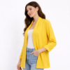 صورة بلوزة كيمونو صفراء عصرية مريحة ( Hanita)