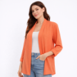 Picture of Vibrant orange casual kimono blouse  (Hanita)