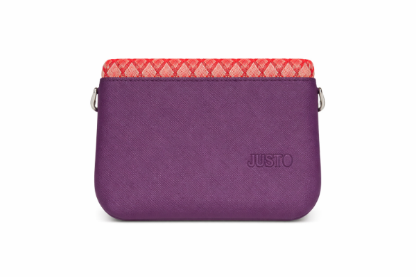 صورة حقيبة إيطالية بنفسجي للنساء (JUSTO)