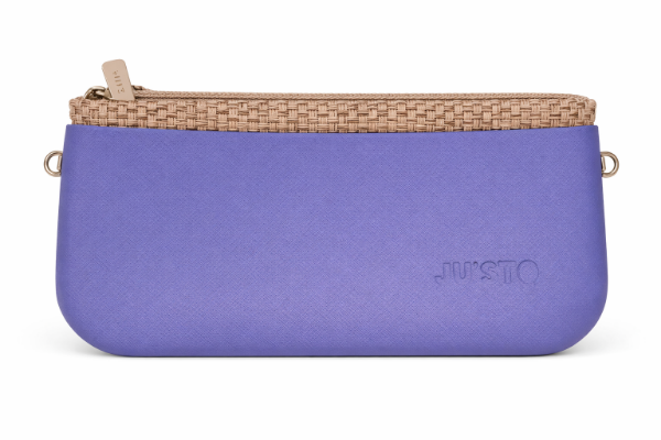 صورة حقيبة إيطالية بنفسجي *بني للنساء (JUSTO)